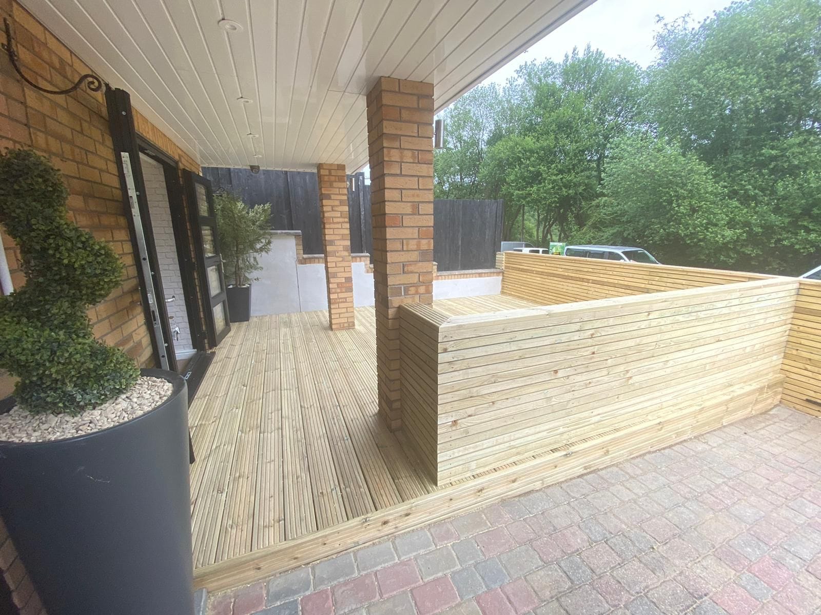 Fencing and decking installed in Blackwood