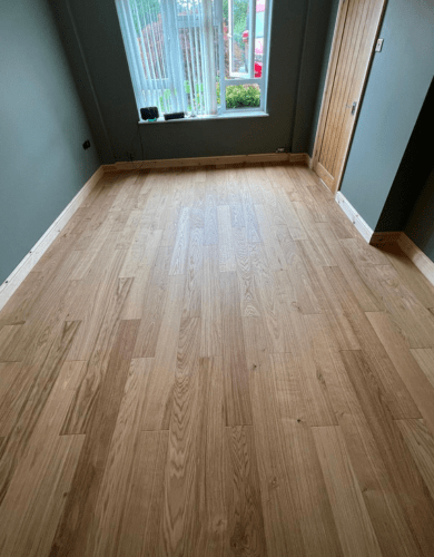 New floor fitted in Blackwood